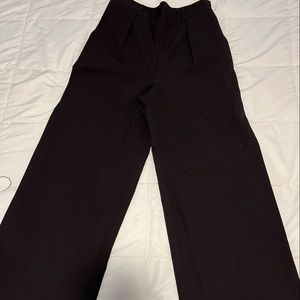 ASOS Wide Leg black trousers